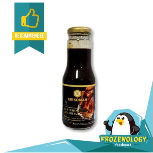 

Kikkoman Black Pepper Teriyaki HALAL Sauce Saus Teryaki Lada Hitam 300