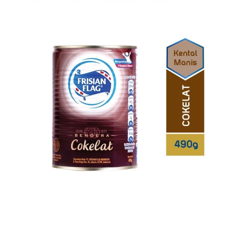

Frisian Flag Kental Manis Coklat 490g