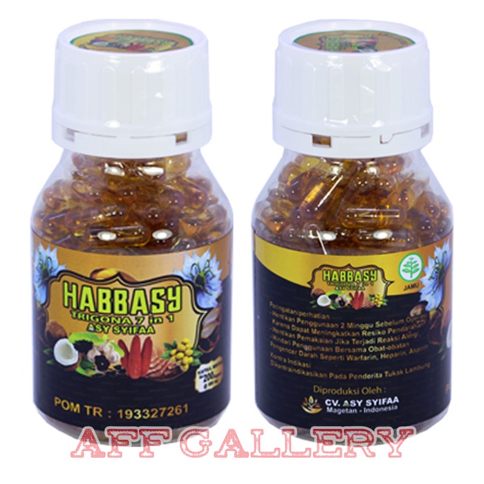 Jual Habbatussauda Habbasy Trigona In Asy Syifaa Kapsul Shopee Indonesia