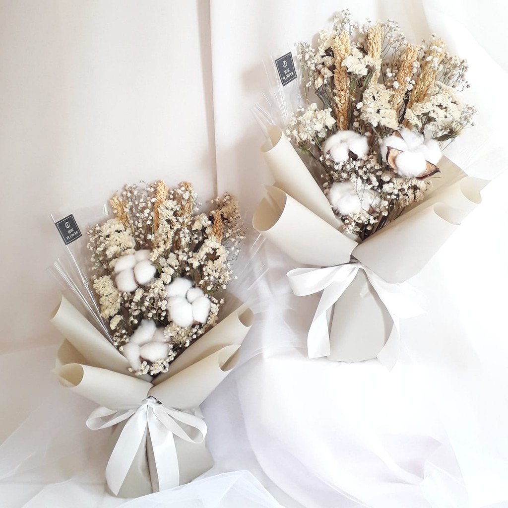 Tiramisu Bouquet  Hand Bouquet  Buket Bunga  Kering  