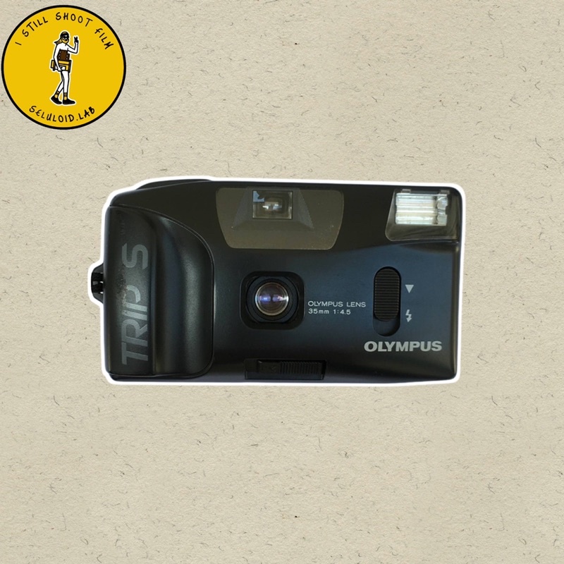 OLYMPUS TRIP S KAMERA ANALOG ROLLFILM 35mm bukan trip af 500 trip 100