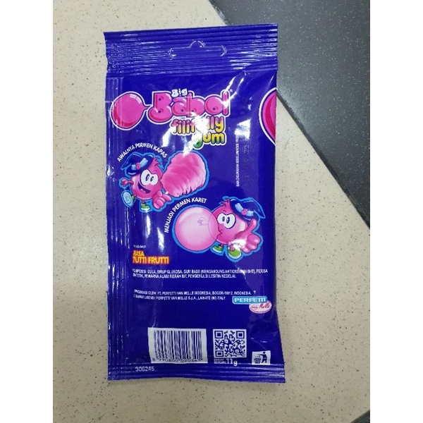 

Big Babol filifolly gum Rasa Tutti Frutti 11gr