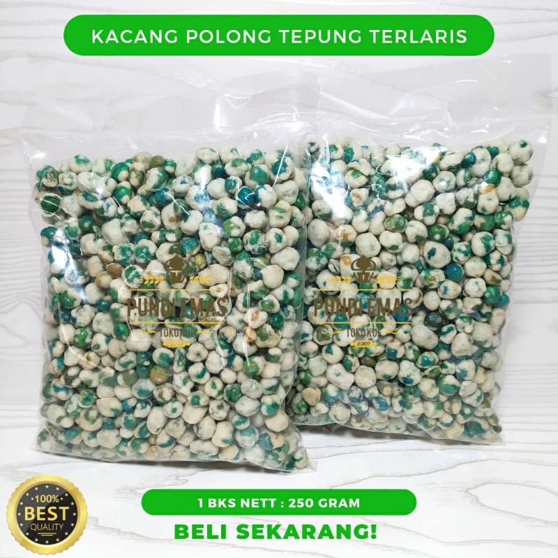 

Kacang Polong 250gr / Polong Tepung / Kacang Jaipong