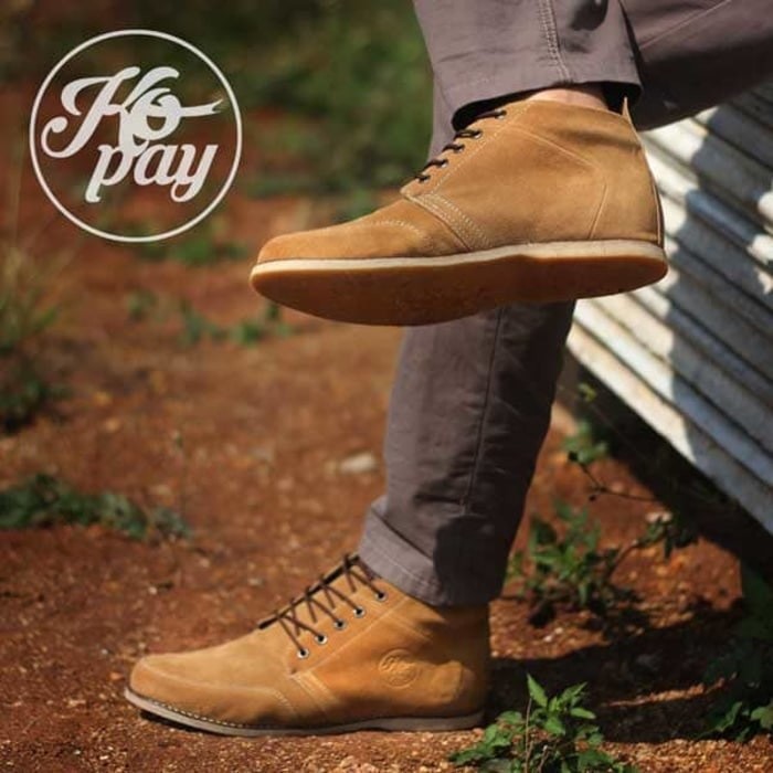 sepatu brodo pria TERMURAH      Sepatu pria kopay TORAJA      original