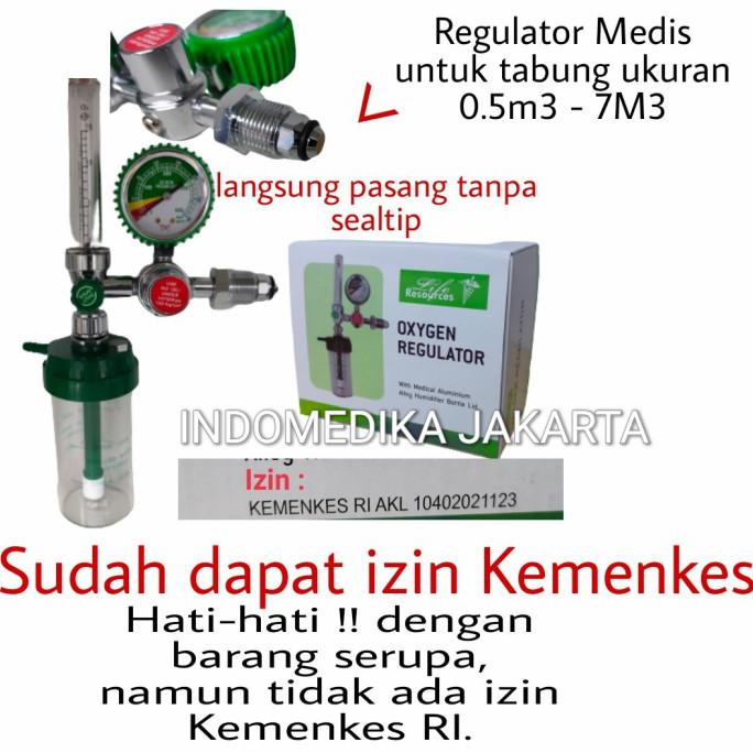 Regulator Oksigen Medis Resources - Regulator Tabung Oksigen Terbaik - Merek Avico
