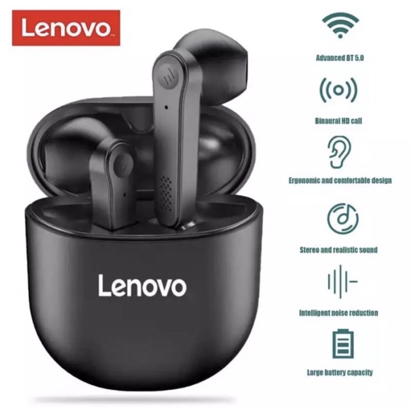 Headset Lenovo TWS Bluetooth Wireless 5.0 Original