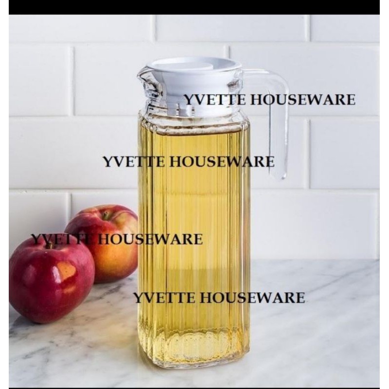 Pitcher Kaca Renata / Fiesta Jug /teko kaca/waterjug + packing dus+bublwwrap