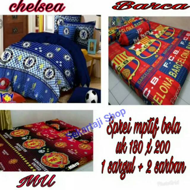 Sprei motif Bola