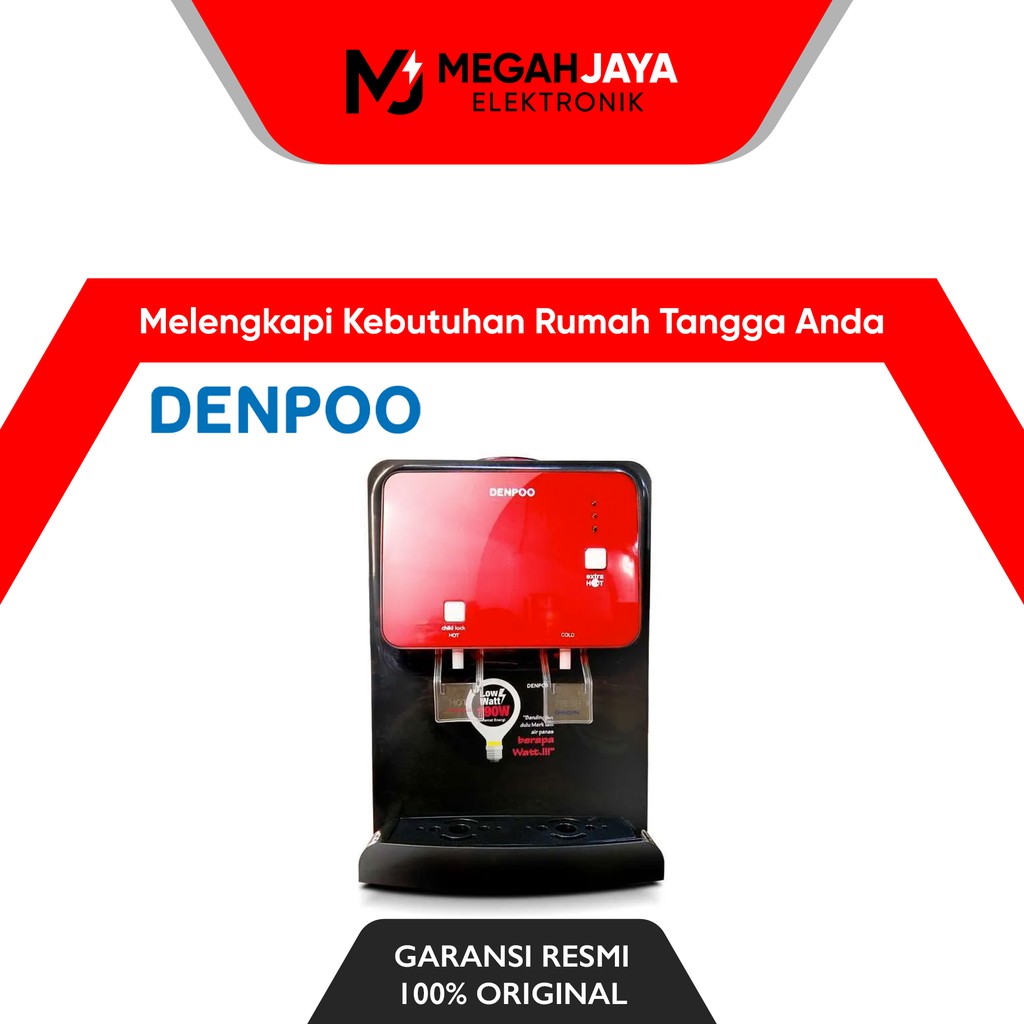 DENPOO DISPENSER WINTER (COLD AND HOT) GARANSI RESMI-1