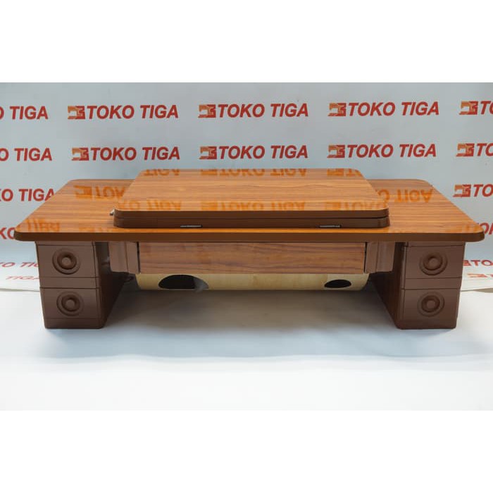 0052 Meja Laci Cabinet Mesin Jahit Tradisional Kepala Hitam MESIN JAHIT