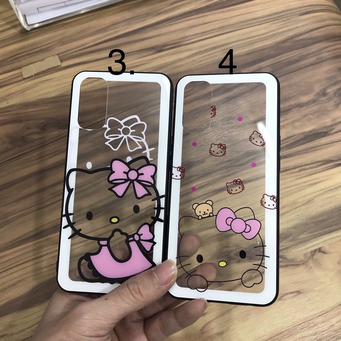 PREMIUM SOFT CASE FUZE ACRYLIC GLASSES KACA MOTIF FOR OPPO RENO 4