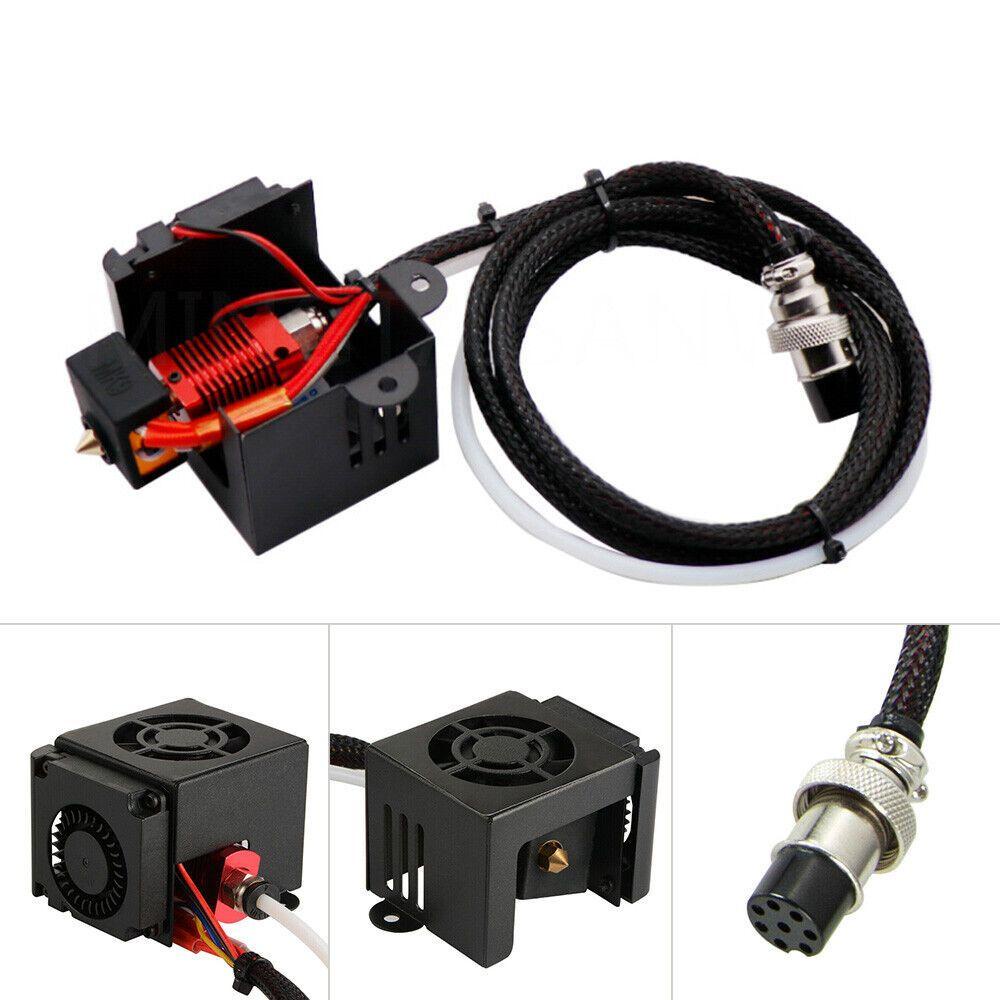 Top Extruder Kit Bagian Printer 3D Tahan Lama Untuk Nozzle Ender-3 CR-10 Aluminium Alloy