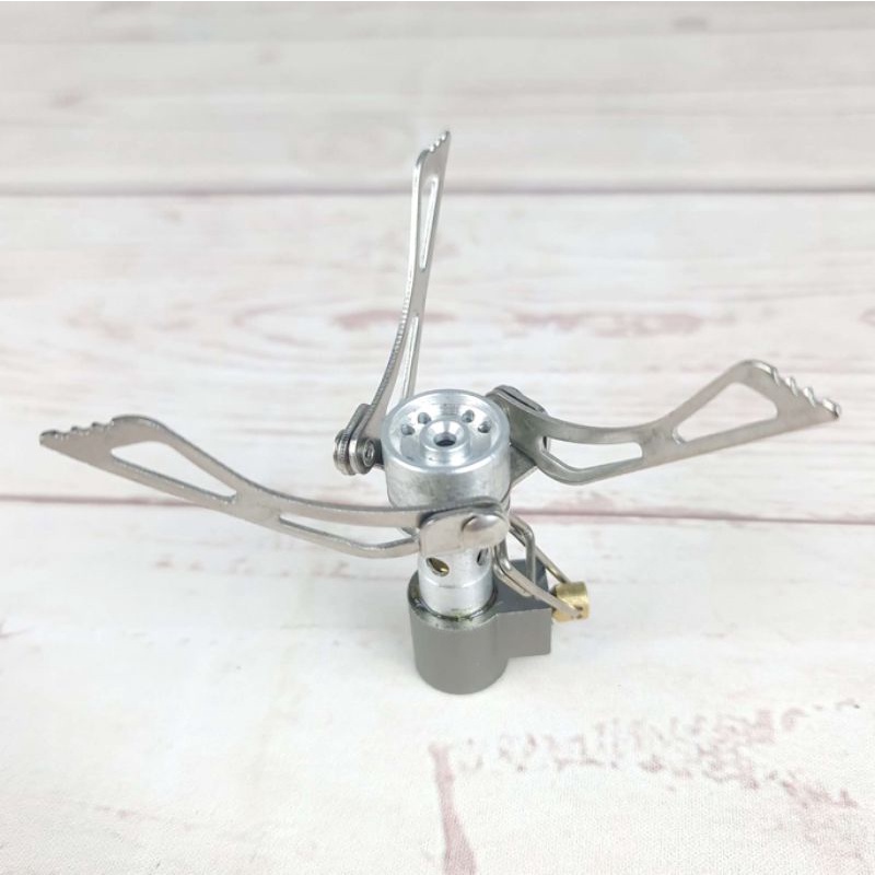 Kepala Kompor Gas Lipat Portable Folding Stove 3000W - G45 - Silver