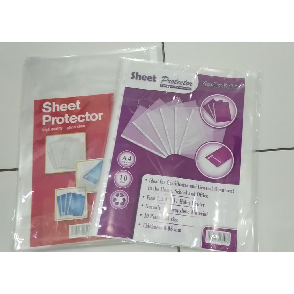 

Sheet Protector A4/F4 isi 10