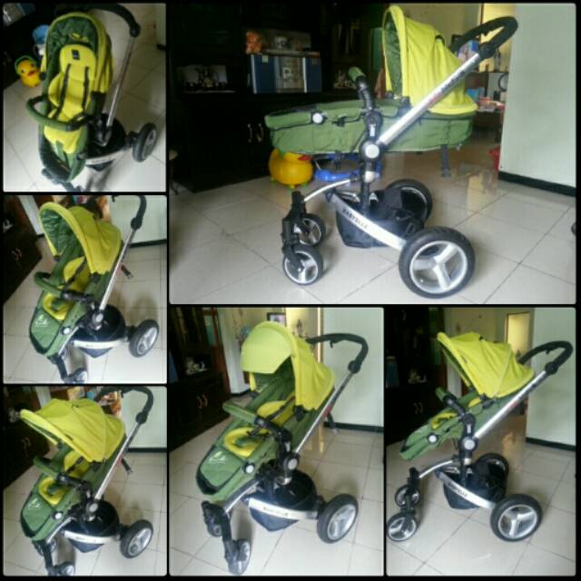 Stroller baby elle spin 360 stroller bayi kereta bayi