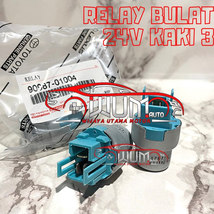 RELAY BULAT M3 24V KAKI 3 UNIVERSAL DYNA 90987-01004