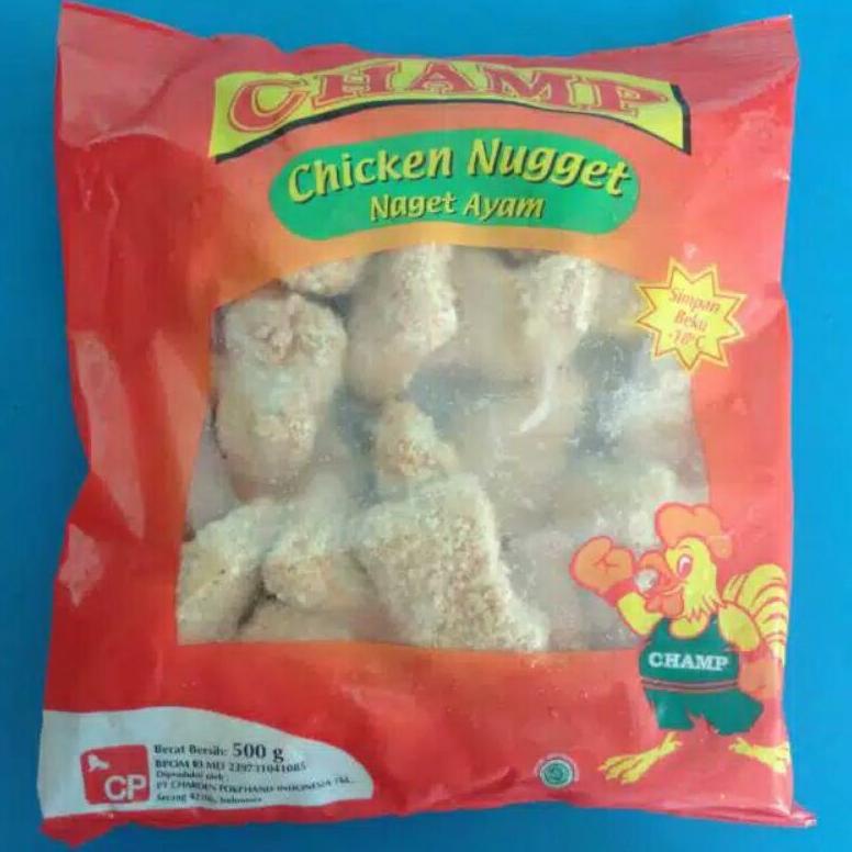 

Sembako Murah Nuget Ayam Champ 250Gr Dan 500 Gram