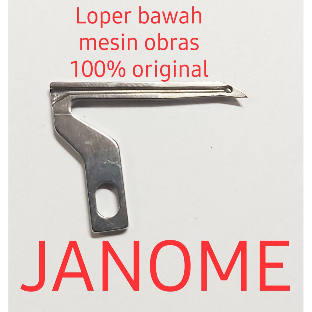 JANOME GENUINE PART loper bagian bawah mesin obras janome 990d &amp; 8002d