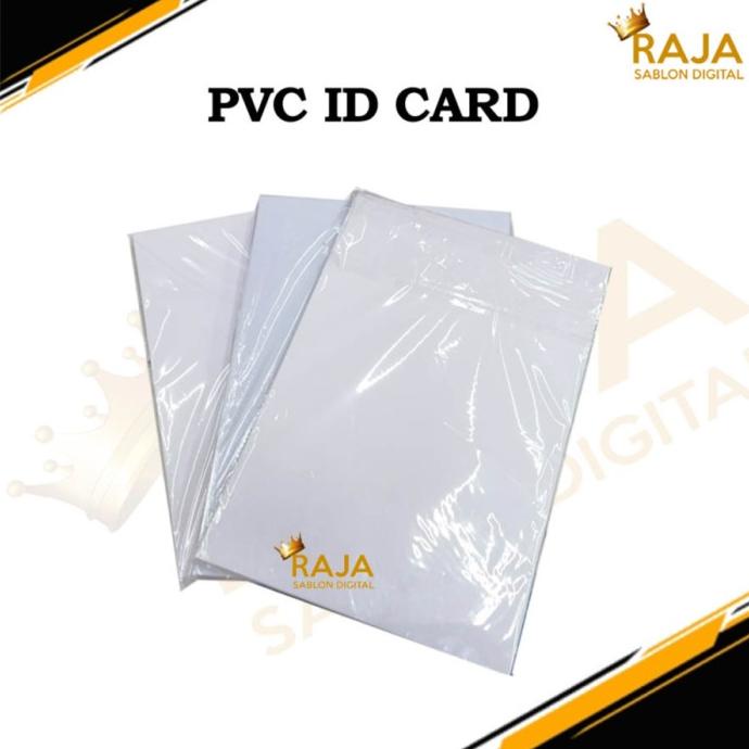 

COD Bahan ID Card / PVC / Kertas ID Card Putih PROMOKode 5189