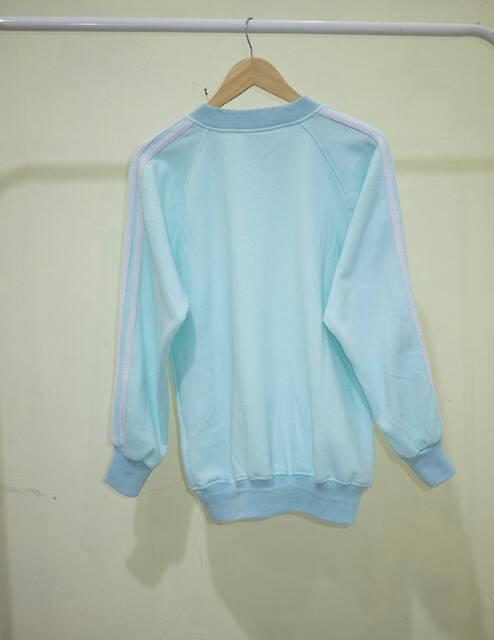 Crewneck adidas biru muda/langit