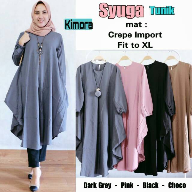 {PROMO} Syuga Tunik - PA Baju Tunik Polos