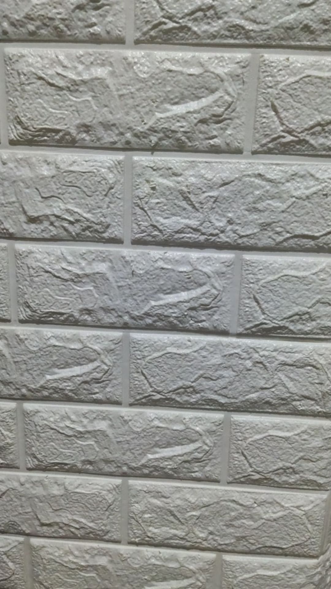 (cod ) Paket 5 Pcs Wallpaper Dinding Foam Motif Bata Matte Dan Glossy  3d Ukuran 70x77 Cm