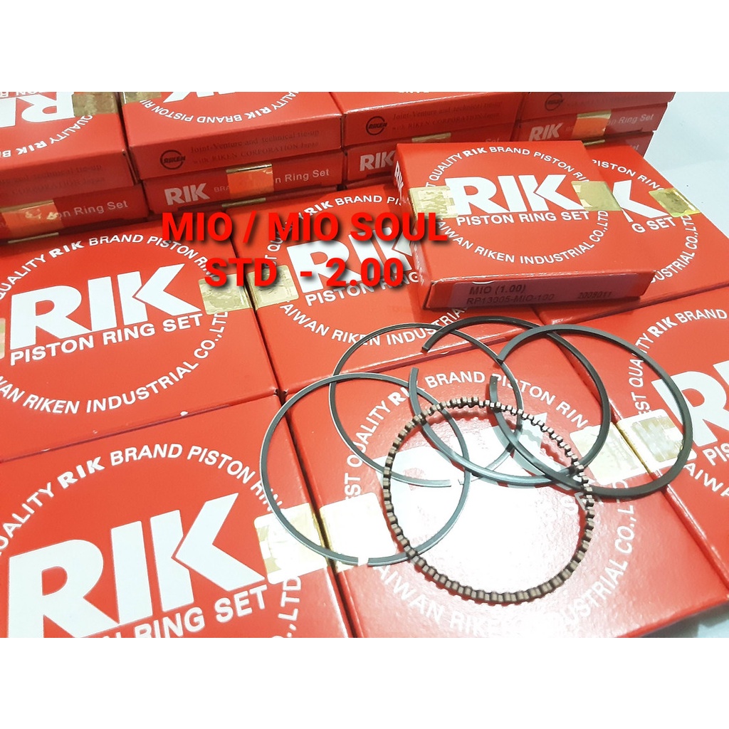 RING PISTON MIO SOUL RIK RIKEN ORIGINAL