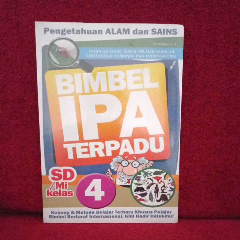 Buku Bimbel - Bimbel IPA Terpadu SD/Mi Kelas 4