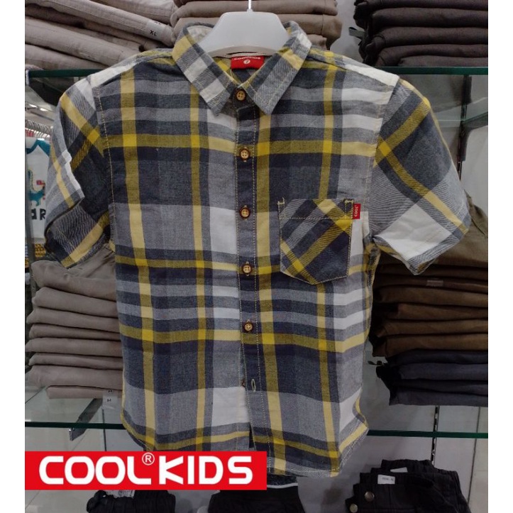 Kemeja Flanel Anak Laki laki COOL KIDS