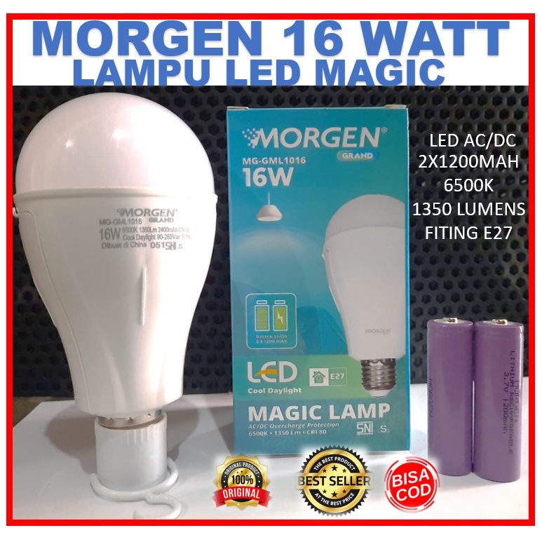 LAMPU LED MAGIC MORGEN 16W