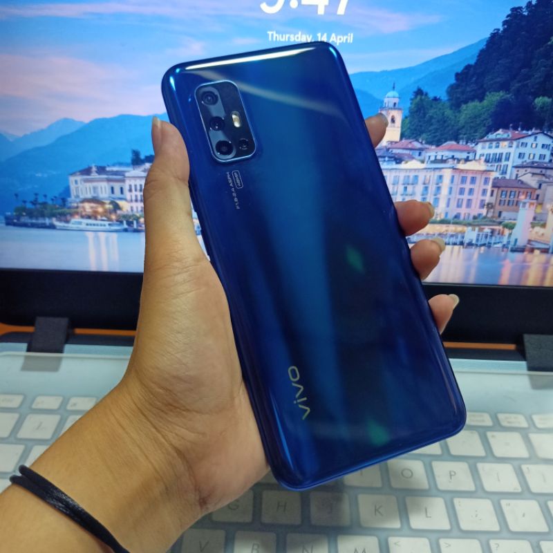 (SECOND) VIVO V19 8/128GB MULUS NO MINUS KELENGKAPAN FULLSET KONDISI HP NORMAL BODY MULUS SUPER ISTIMEWA