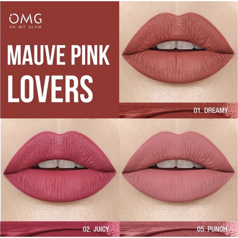 OMG Oh My Glam Matte Kiss Lip Cream / Lipstik OMG Oh My Glam