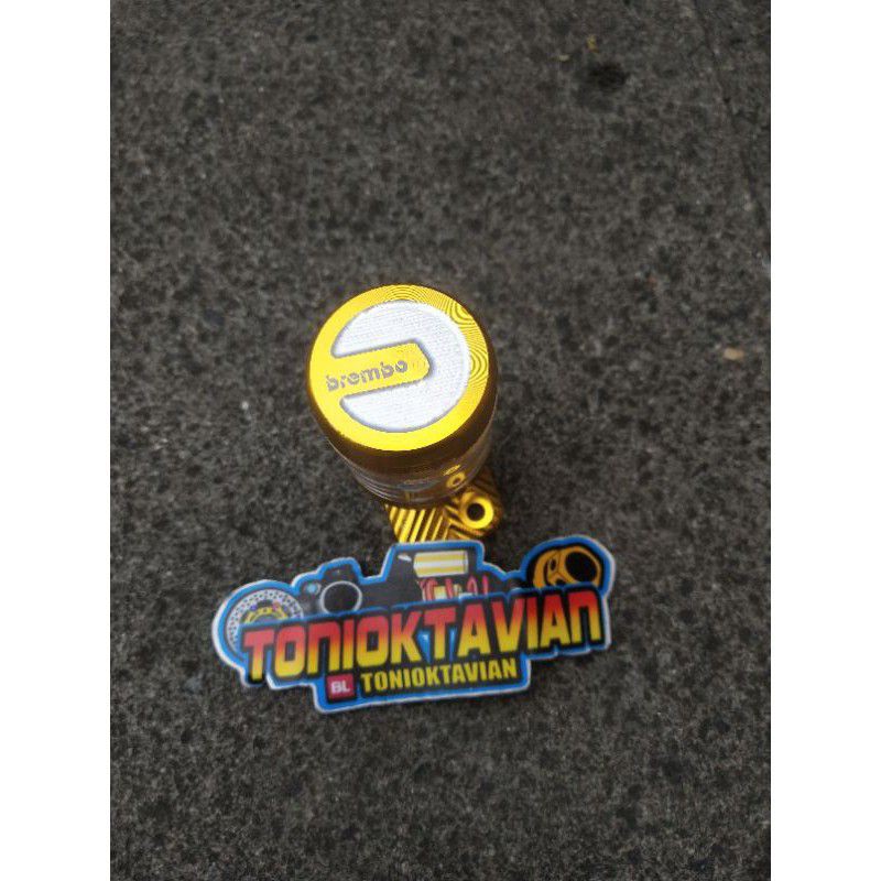 Tutup minyak rem stempel kaca tutup minyak master rem transparan motor honda