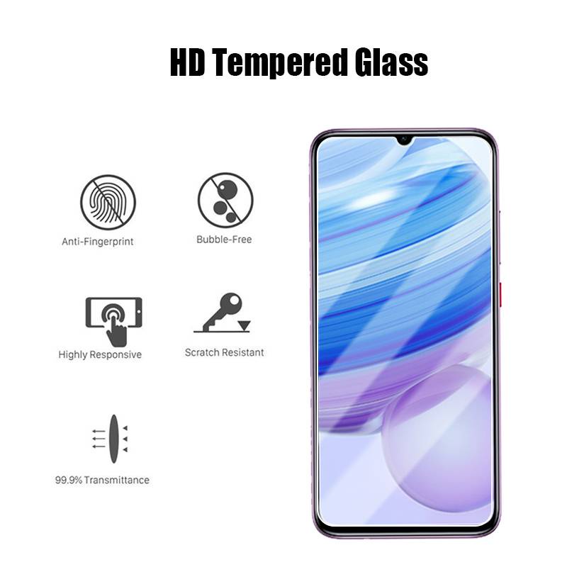 3PCS Tempered Glass For Redmi Note 9 8 7 Pro 9S 8T 10 10S 10T Screen Protector For Xiaomi Redmi 9 9T 9A 9C NFC 8A 7A 9AT Glass