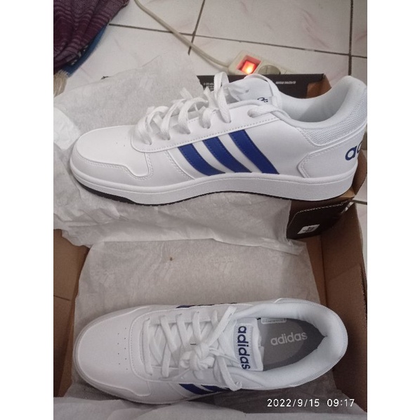 adidas basketball hoops 2.0 putih original big size