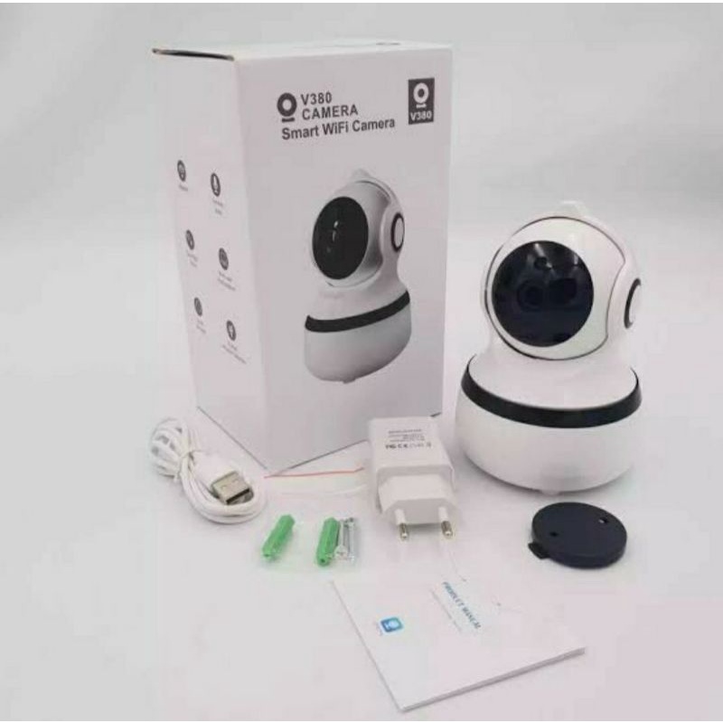 IP CAM CAMERA CCTV INDOOR 5MP APLIKASI V380/V380 PRO