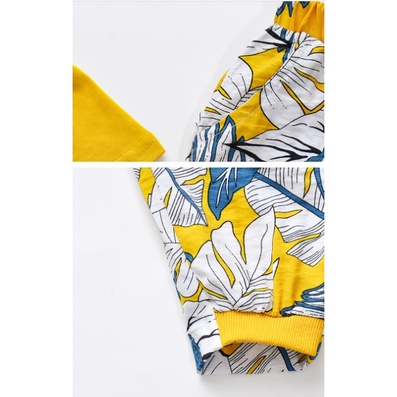setelan anak Kaos SHAN + CELANA FLORAL IMPORT