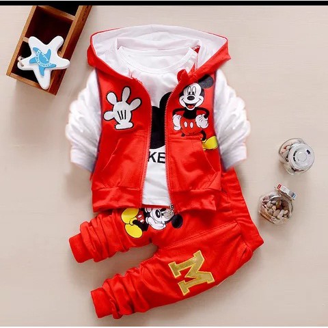 SETELAN ANAK/ MICKEY MOUSE VARIASI ROMPI