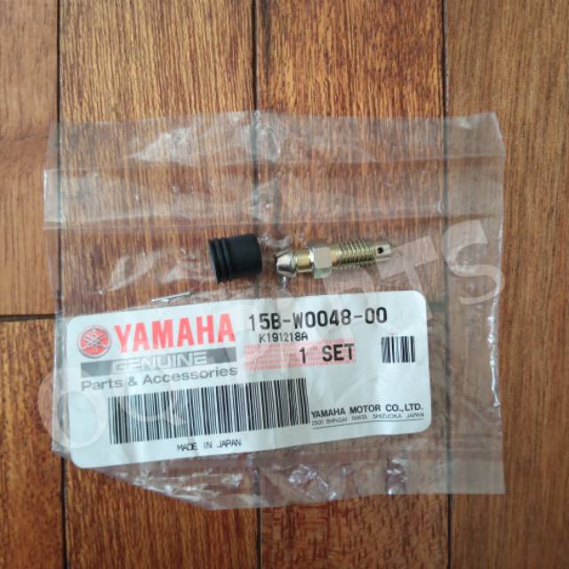 BAUT NEPEL ANGIN RX KING KALIPER DEPAN REM ASLI YAMAHA