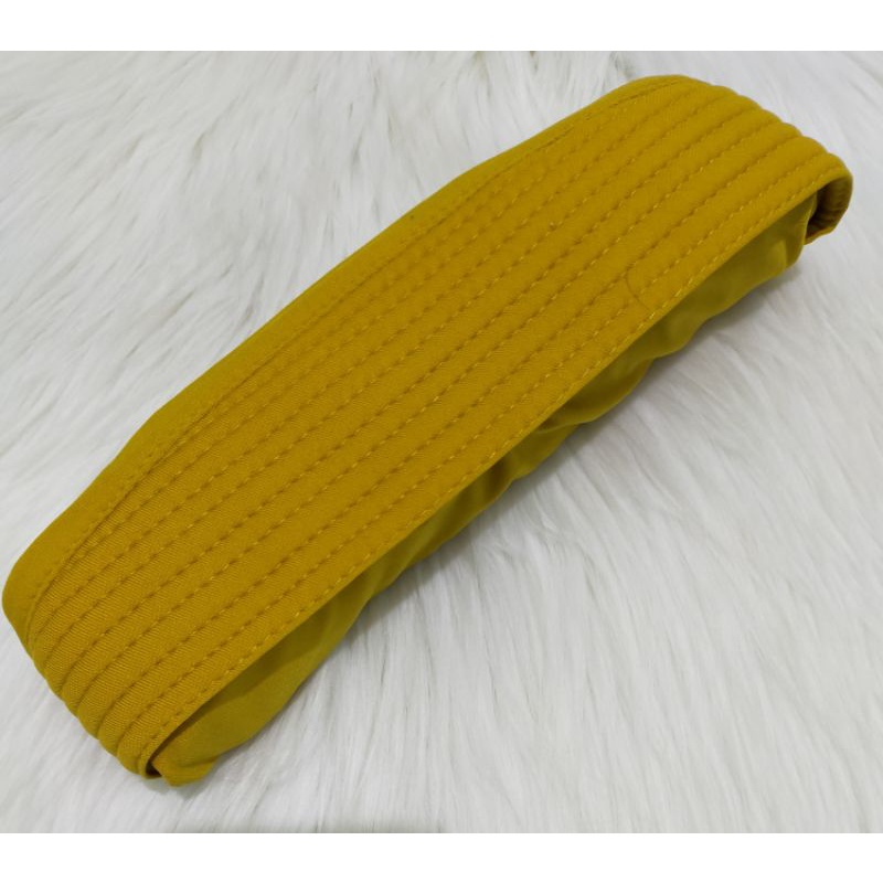 HIJAB BERGO ROPEL VAZA ORI NIZAM-Mustard