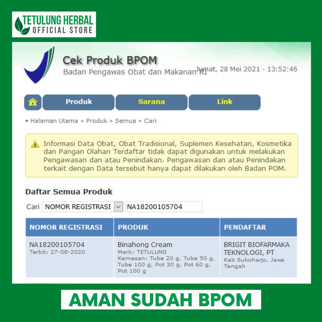 PAKET 1 Krim 20gr, 1 Sabun dan 1 Botol Kapsul Binahong OBAT GATAL MENAHUN TERBAIK [SUDAH BPOM]