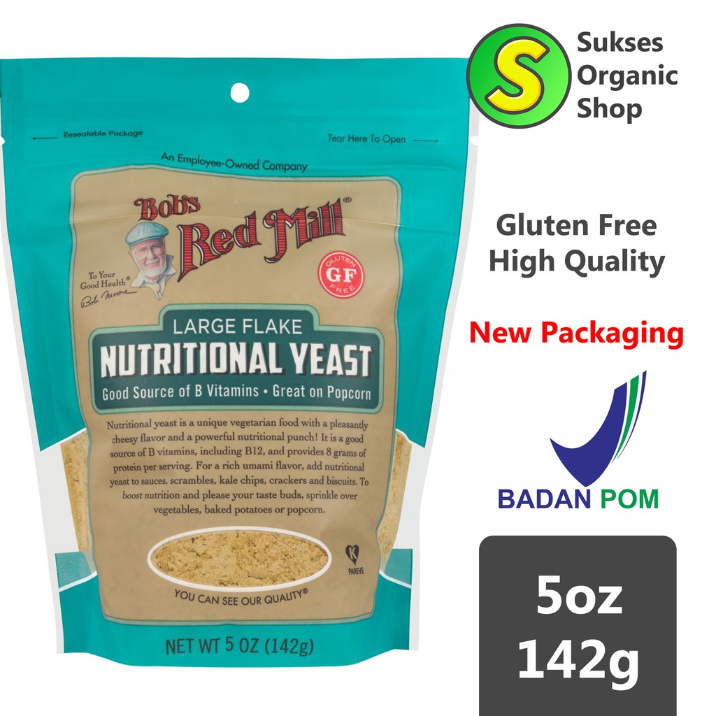 

Gluten Free Nutritional Yeast/Vegan Cheese | Bob's Red Mill | 142gr