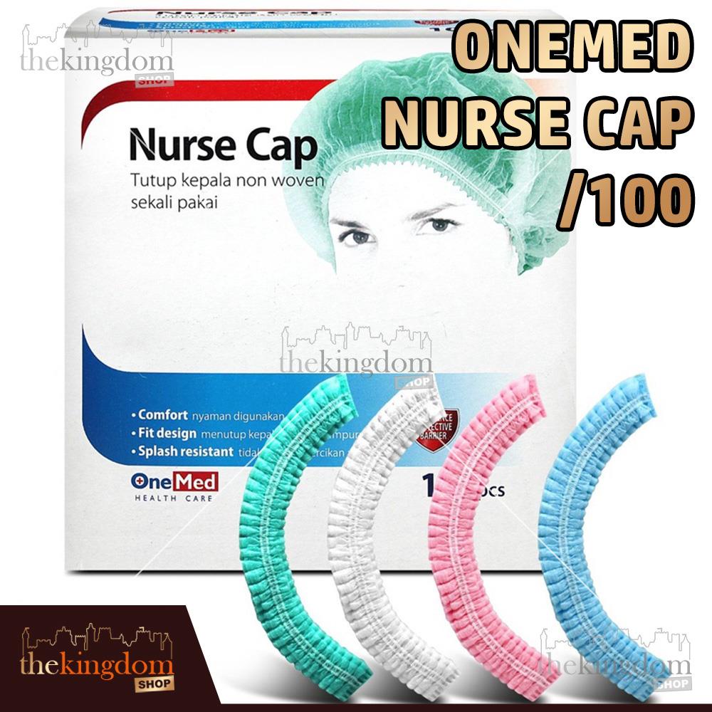 Tiga-Med, Pack Of 100 Nurse’s Caps, Headgear, Fleece Caps, One-use Caps, Surgical Caps - Green - View #7
