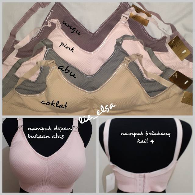 Nursing bra Bh menyusui tally w86 rajut
