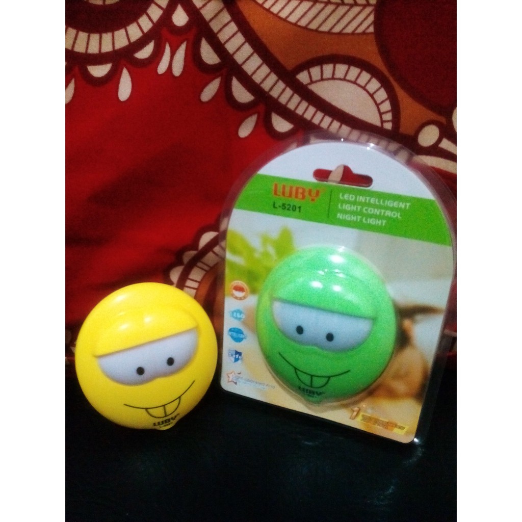 Lampu Tidur Led Pake Sensor Smile Luby L 5201