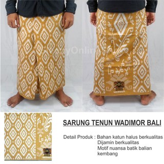 Sarung wadimor bal   i motif kembang balian | Shopee Indonesia