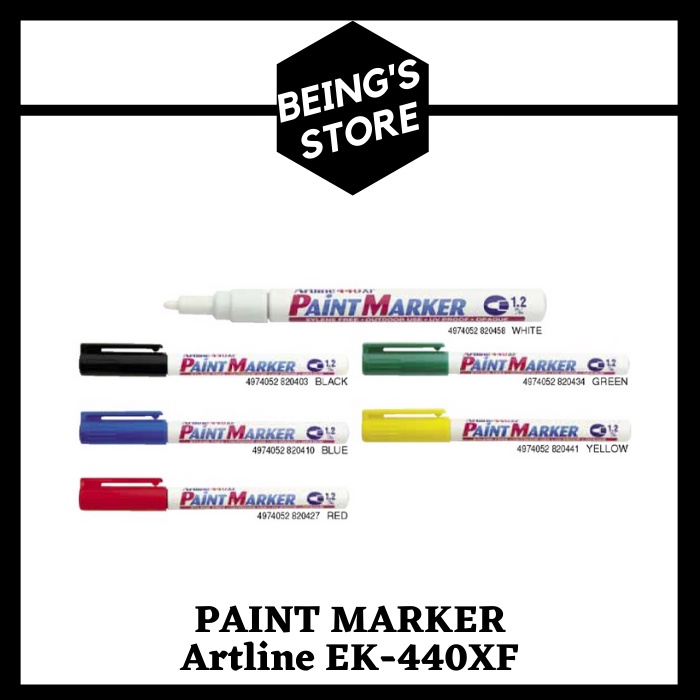

SPIDOL WARNA PERMANENT PAINT MARKER ARTLINE EK-44-XF