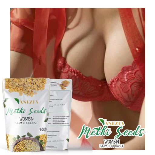 COD - (Pembesar Payudara Herbal) PEMBESAR PAYUDARA PALING AMPUH - Vanezia Methi Seeds