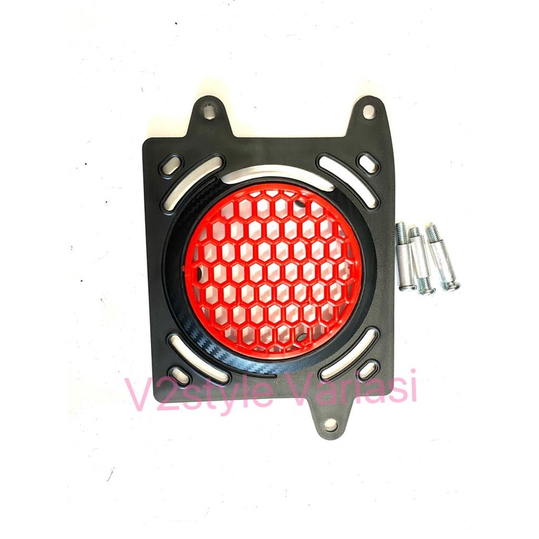 COVER RADIATOR VARIO 125 150 ADV PCX KARBON PNP VARIASI KIPAS TUTUP RADIATOR HONDA VARIO LED NEW SET BAUT BOSHING BOSH PNP TINGGAL PASANG VARIASI RADIATOR VARO ADV PCX CARBON MOSCOW ANTI LUNTUR ANTI LUMER  Cover radiator VARIO PCX TUTUP MOSCOW ORI