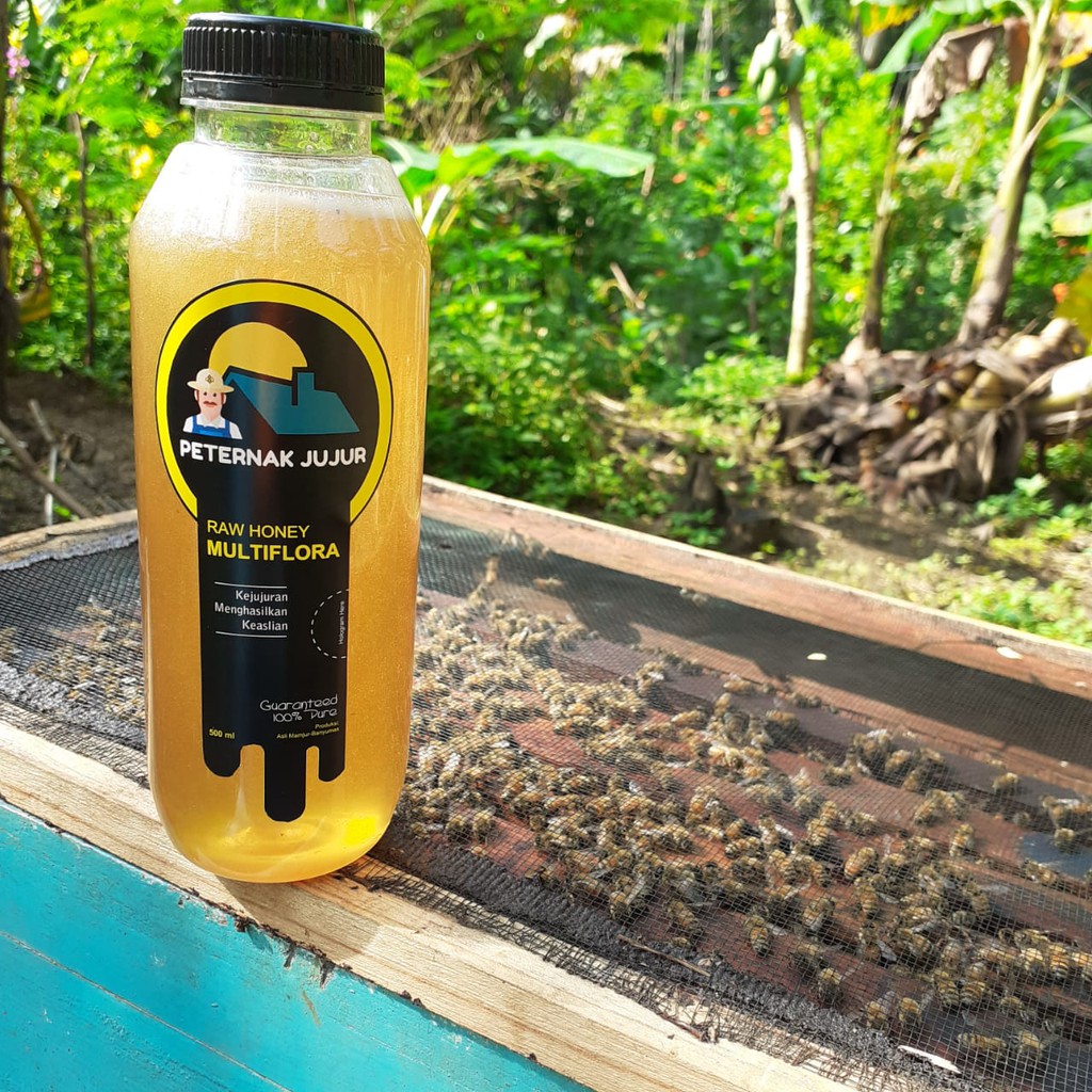 

MADU LEBAH ONDOAN/MELLIFERA 100% PURE & ORIGINAL PETERNAK JUJUR (500 ML)
